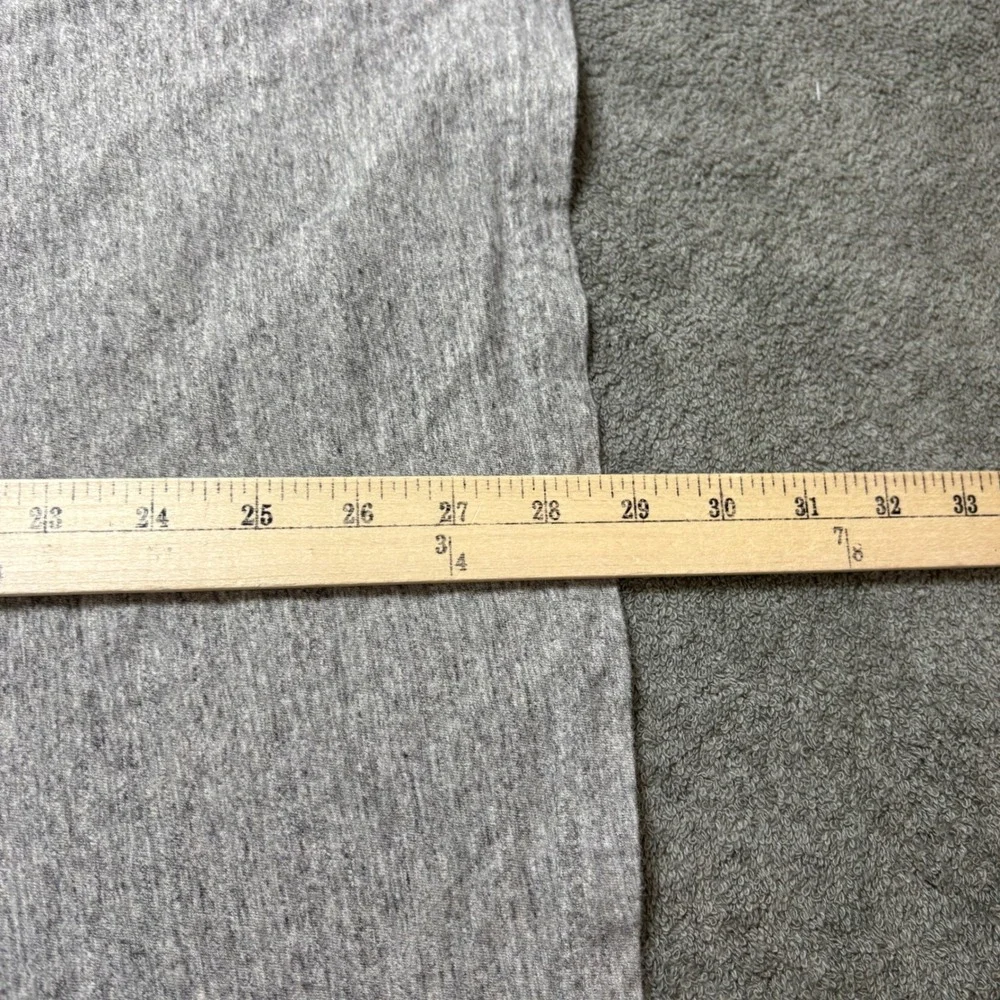 Ralph Lauren Polo Denim & Supply Slub Jersey Henley Shirt Mens Large Gray Casual